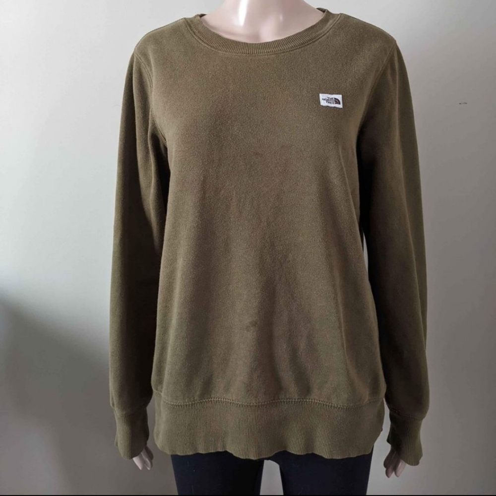 North Face crewneck sweater, women's medium